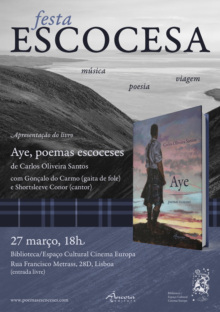 Apresentação do livro, uma festa escocesa - Lisboa